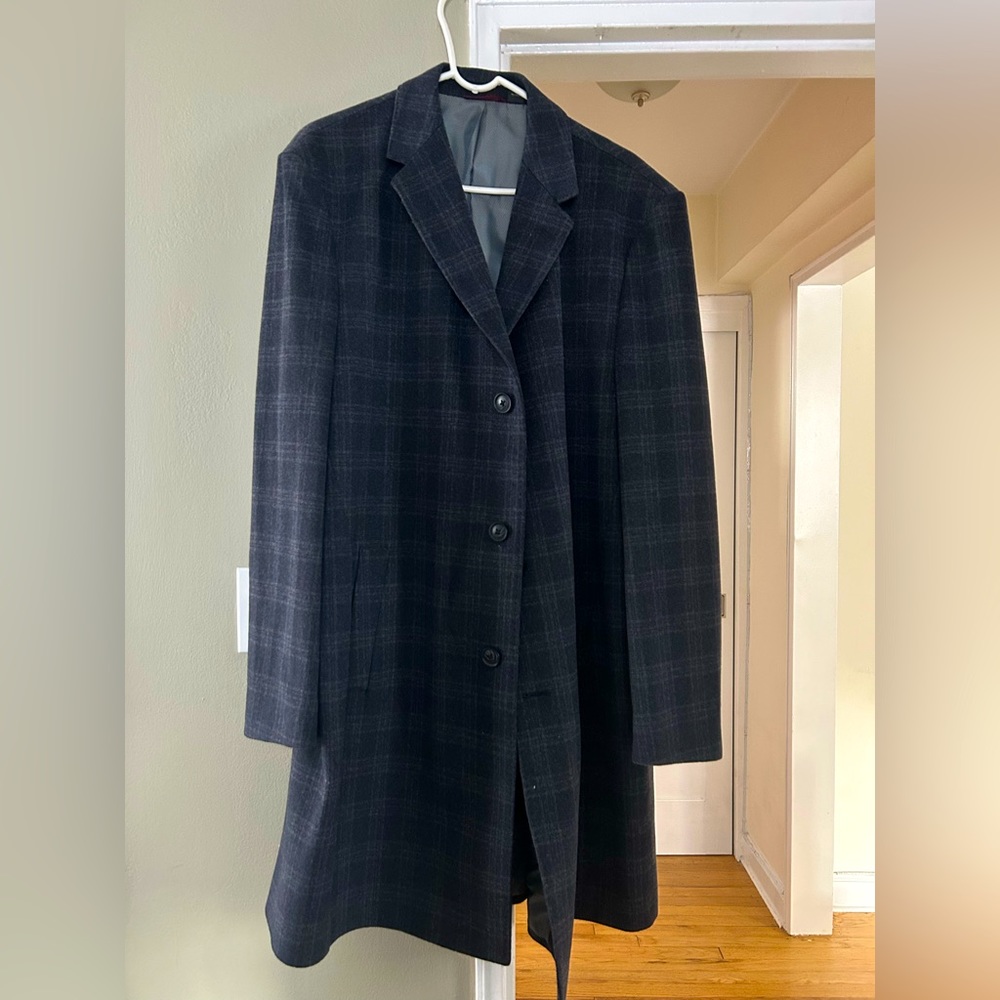 Pronto Uomo long peacoat